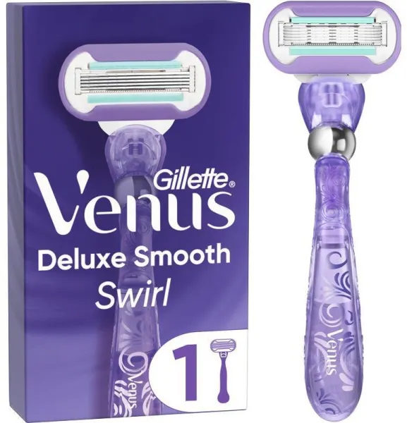 Gillette Venus Deluxe Smooth Swirl Manual Razor