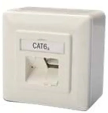 DIGITUS DN-9007-S-1 - flush mount outlet